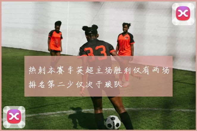 热刺本赛季英超主场胜利仅有两场排名第二少仅次于狼队