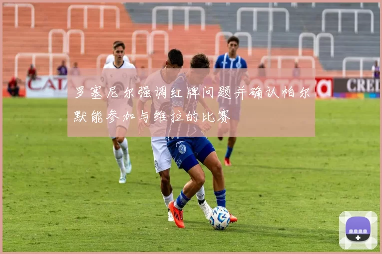 罗塞尼尔强调红牌问题并确认帕尔默能参加与维拉的比赛